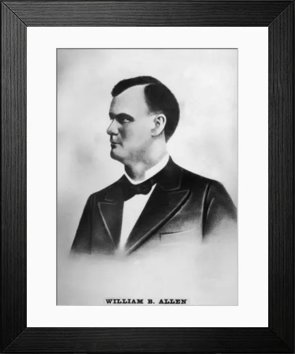 Framed Print : William B Allen, (1847-1919), 1920s Framed Print : William B Allen, (1847-1919), 1920s
