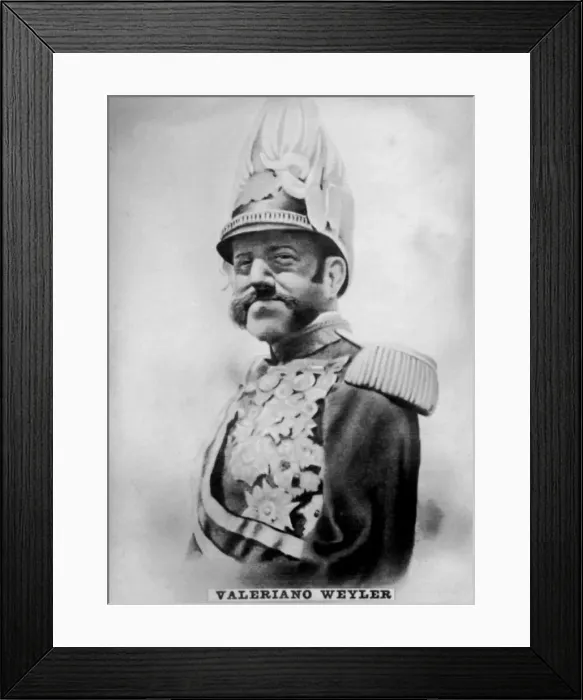 Framed Print : Valeriano Weyler, (1839-1930), 1920s Framed Print : Valeriano Weyler, (1839-1930), 1920s