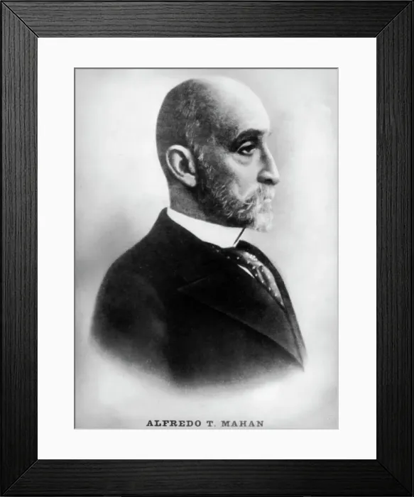 Framed Print : Alfredo T Mahan, (born 1840), 1920s Framed Print : Alfredo T Mahan, (born 1840), 1920s