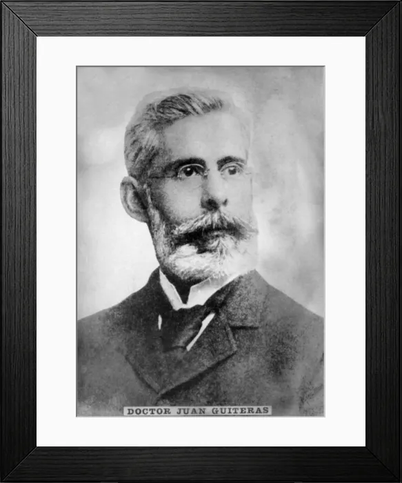 Framed Print : Juan Guiteras, (1852-1925), 1920s Framed Print : Juan Guiteras, (1852-1925), 1920s
