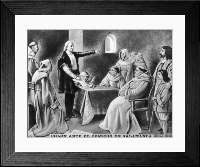 Framed Print : Council of Salamanca, (15th century), 1920s Framed Print : Council of Salamanca, (15th century), 1920s