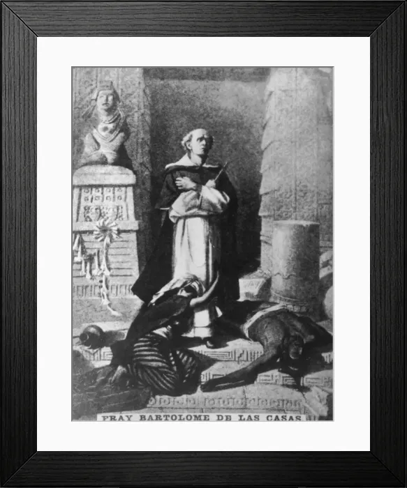 Framed Print : Bartholome de las Casas, (16th century), 1920s Framed Print : Bartholome de las Casas, (16th century), 1920s