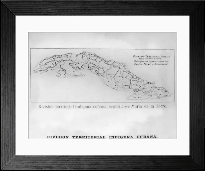 Framed Print : Territorial Divison, (1847), 1920s. Artist: Jose Maria de La Torre Framed Print : Territorial Divison, (1847), 1920s. Artist: Jose Maria de La Torre