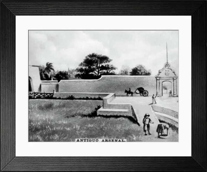 Framed Print : Old Arsenal and shipyard, (1617), 1920s Framed Print : Old Arsenal and shipyard, (1617), 1920s