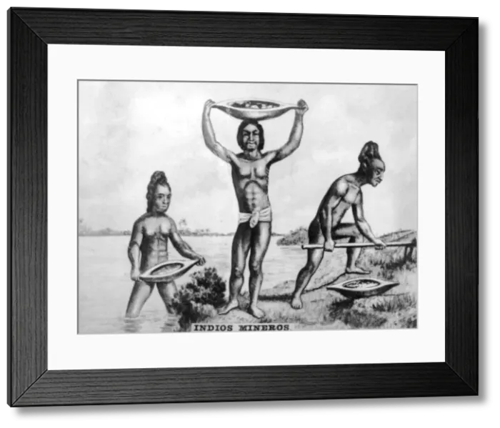 Framed Print : Indian Miners in Cuba, 1920s Framed Print : Indian Miners in Cuba, 1920s