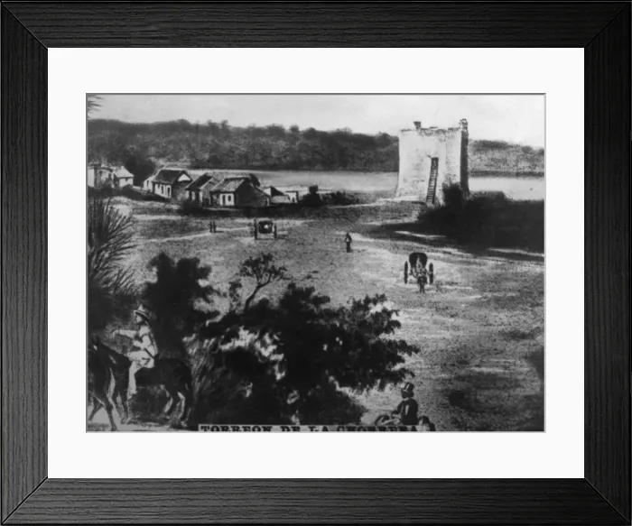 Framed Print : Chorrera Tower, 1920s Framed Print : Chorrera Tower, 1920s
