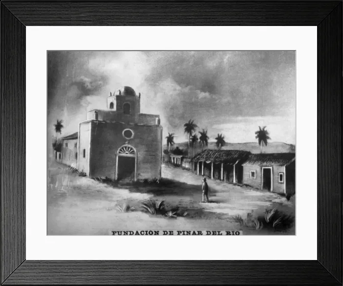 Framed Print : Pinar del Rio Foundation, (1174), 1920s Framed Print : Pinar del Rio Foundation, (1174), 1920s