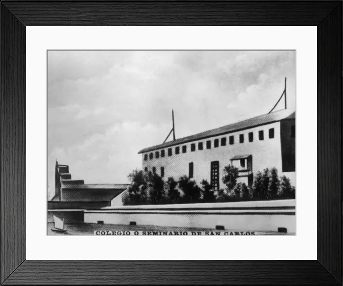 Framed Print : Saint Charles Seminary, (1768-1774), 1920s Framed Print : Saint Charles Seminary, (1768-1774), 1920s