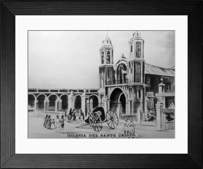 Framed Print : Chruch of the Holy Christ, (1640), 1920s Framed Print : Chruch of the Holy Christ, (1640), 1920s