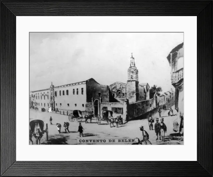 Framed Print : Church and convent of Belen, (1712-1718), 1920s Framed Print : Church and convent of Belen, (1712-1718), 1920s