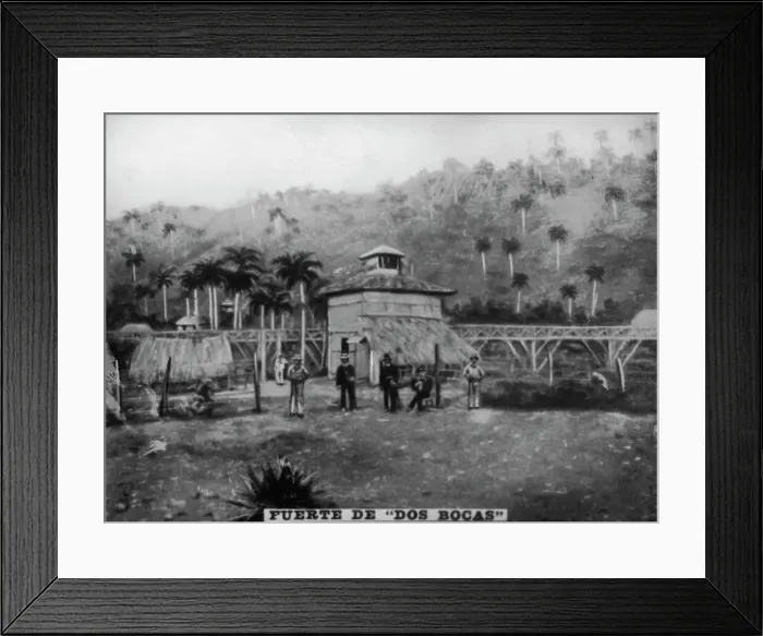 Framed Print : Two Mouth Fort, (1896), 1920s Framed Print : Two Mouth Fort, (1896), 1920s