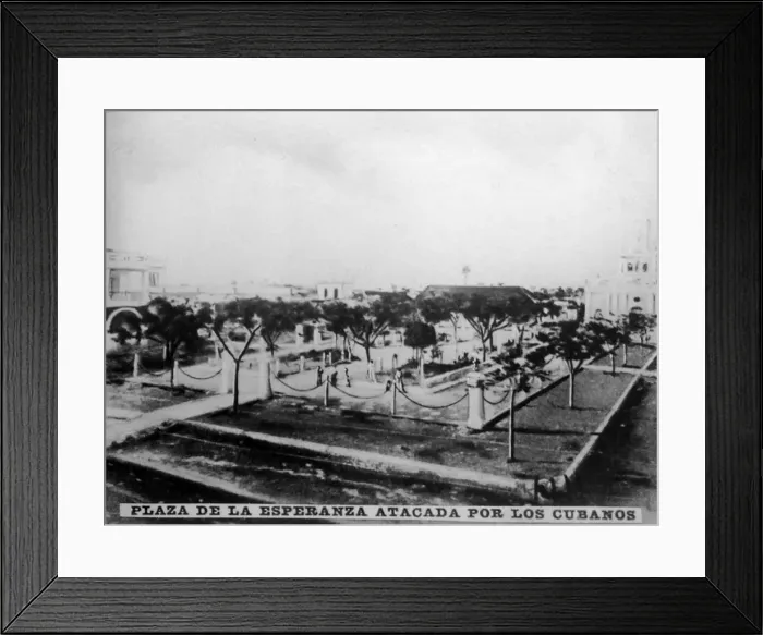 Framed Print : Plaza of The Hope, (1896), 1920s Framed Print : Plaza of The Hope, (1896), 1920s
