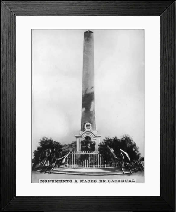 Framed Print : Monument to Antonio Maceo, (1899), 1920s Framed Print : Monument to Antonio Maceo, (1899), 1920s