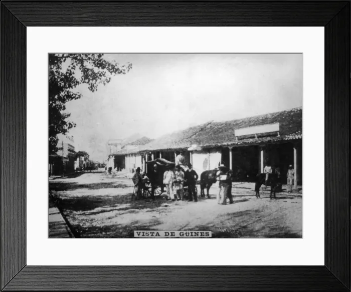Framed Print : View of Guines, (1897), 1920s Framed Print : View of Guines, (1897), 1920s