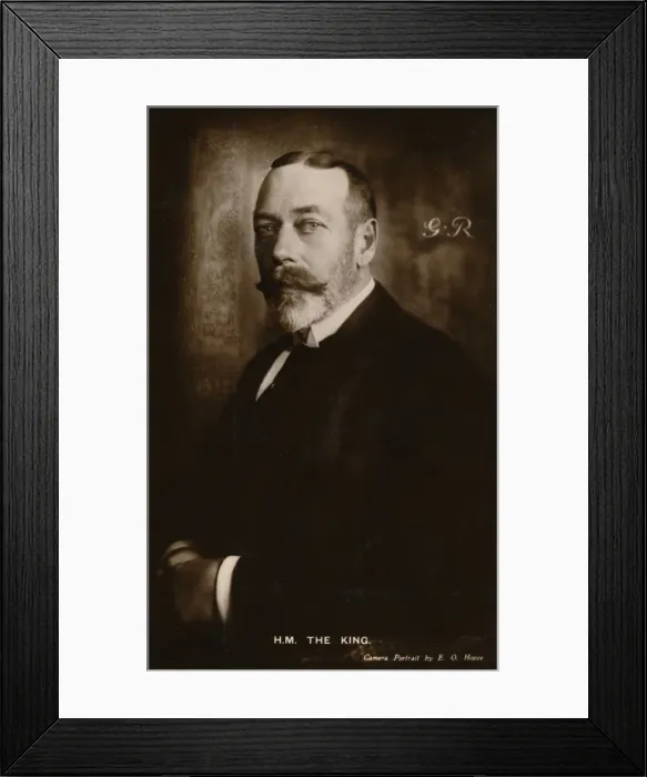 Framed Print : King George V (1865-1936), 1921 Framed Print : King George V (1865-1936), 1921