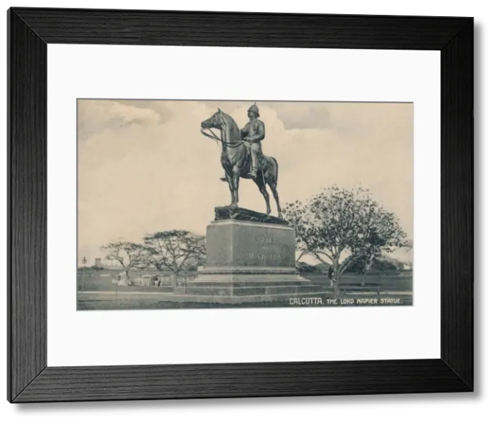 Framed Print : The Lord Napier Staute, Calcutta, c1905 Framed Print : The Lord Napier Staute, Calcutta, c1905