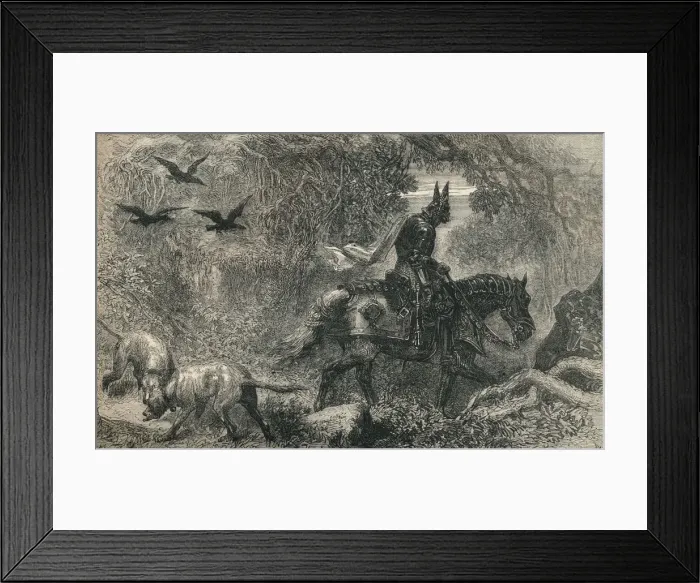 Framed Print : The Return of Warbeck, c1910