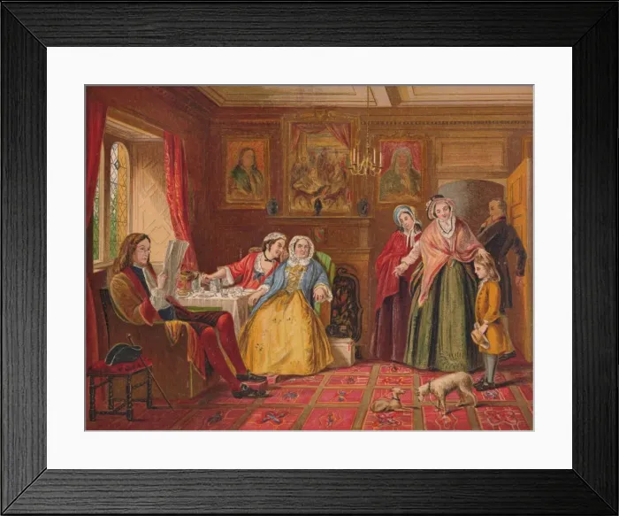 Framed Print : Country Cousin, c1847 Framed Print : Country Cousin, c1847