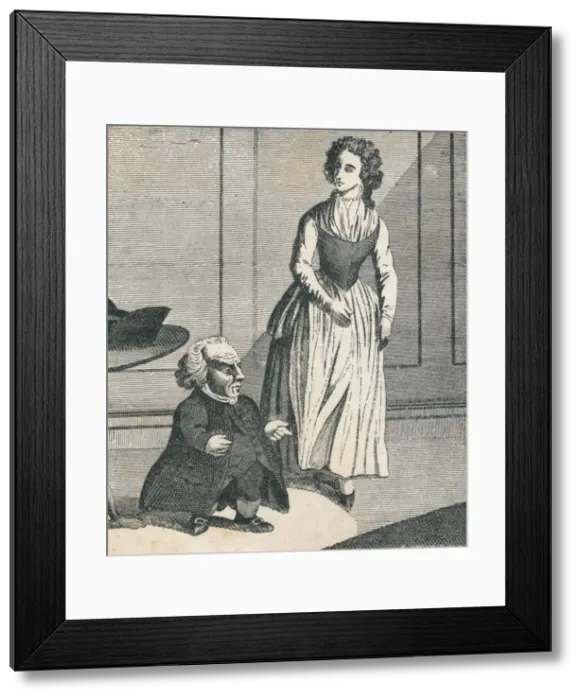 Framed Print : Wybrand Lolkes (1733-1801) and his Wife, (1822), 1894 Framed Print : Wybrand Lolkes (1733-1801) and his Wife, (1822), 1894