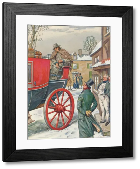 Framed Print : George Loveless (1797-1874) in chains from Dorchester to a prison, (1834), 1934 Framed Print : George Loveless (1797-1874) in chains from Dorchester to a prison, (1834), 1934