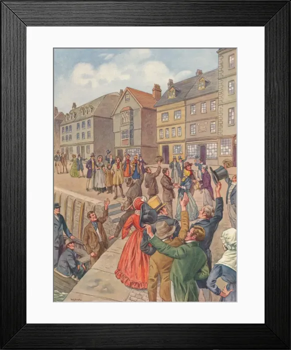Framed Print : The Homecoming, (1838), 1934 Framed Print : The Homecoming, (1838), 1934