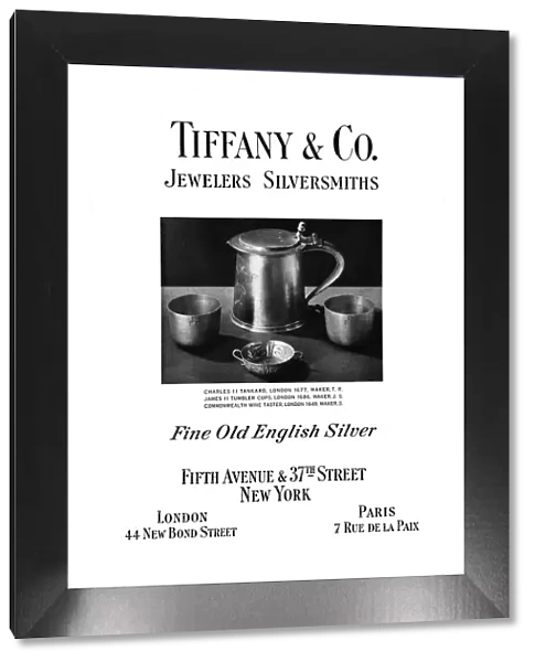 Tiffany & Co. advertisement, 1937