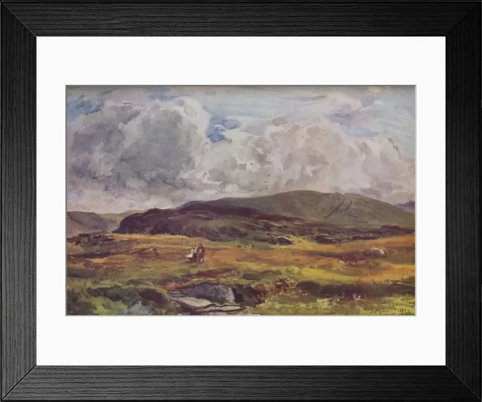 Framed Print : A Path Over the Fields, (1881), 1937 Framed Print : A Path Over the Fields, (1881), 1937