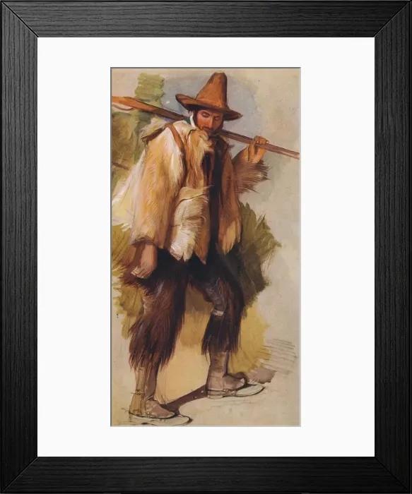 Framed Print : Study from Life, (c1840), 1925