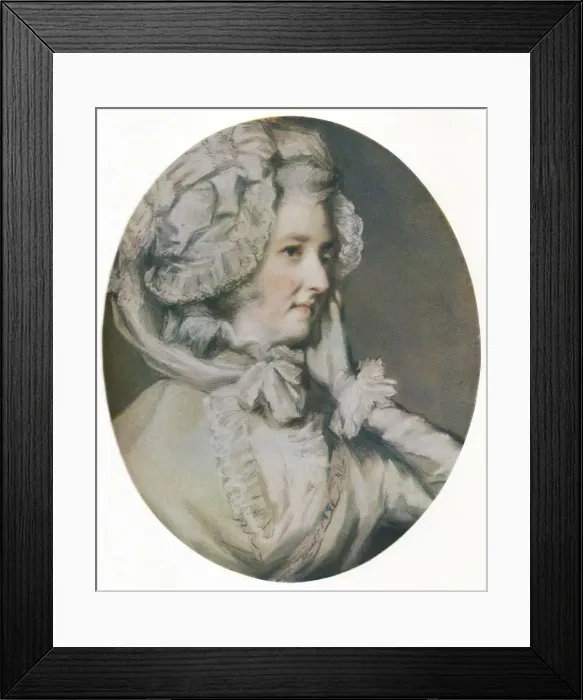 Framed Print : Miss Scawen Blunt, (18th century), 1925 Framed Print : Miss Scawen Blunt, (18th century), 1925