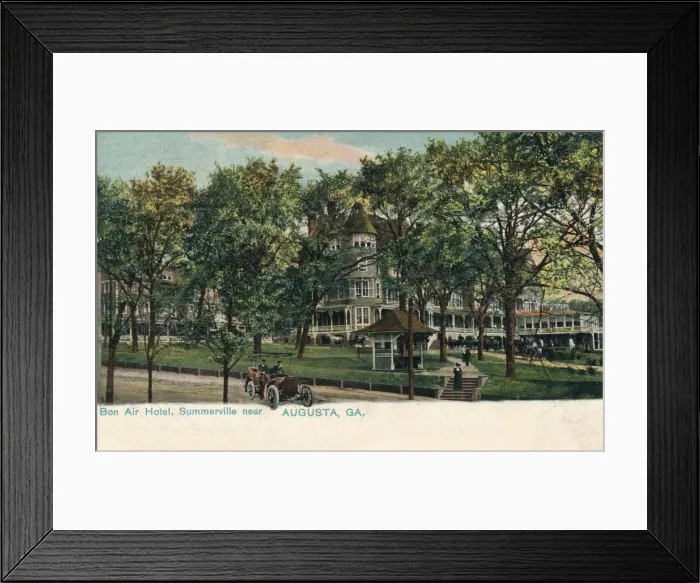 Framed Print : Hotel Bon Air, Augusta, Georgia, c1910 Framed Print : Hotel Bon Air, Augusta, Georgia, c1910