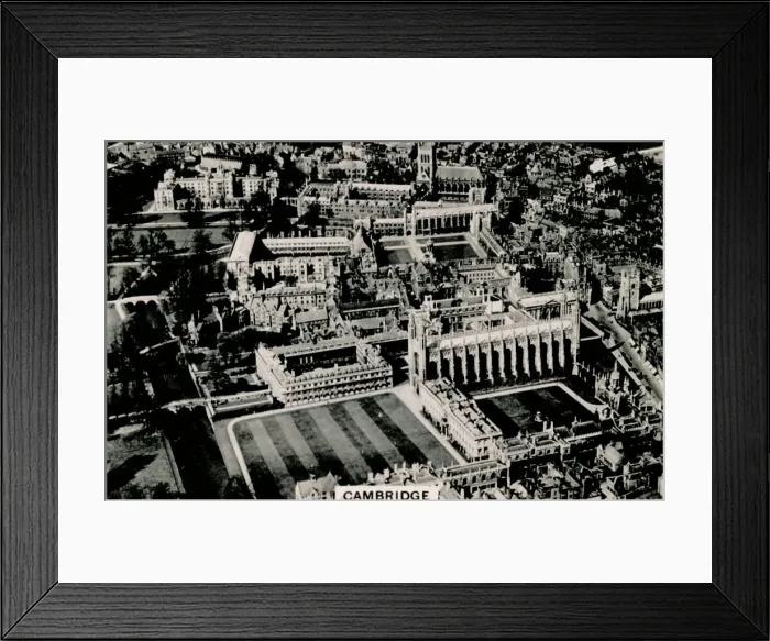 Framed Print : Aerial view of Cambridge, 1939 Framed Print : Aerial view of Cambridge, 1939
