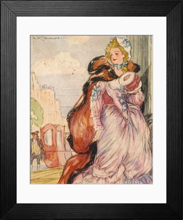 Framed Print : Mrs Fitzherbert, longtime companion of the future King George IV of the United Kingdom, 1937 Framed Print : Mrs Fitzherbert, longtime companion of the future King George IV of the United Kingdom, 1937