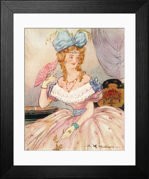 Framed Print : Marguerite, Countess of Blessington (1789-1849) Irish novelist, 1937. Artist: Alexander K MacDonald Framed Print : Marguerite, Countess of Blessington (1789-1849) Irish novelist, 1937. Artist: Alexander K MacDonald