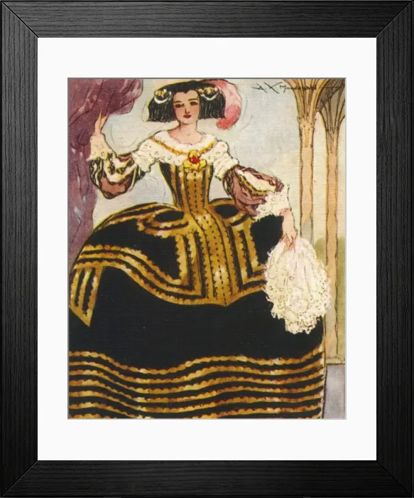 Framed Print : Isabella of Bourbon, Countess of Charolais (1436-1465), 1937. Artist: Alexander K MacDonald Framed Print : Isabella of Bourbon, Countess of Charolais (1436-1465), 1937. Artist: Alexander K MacDonald