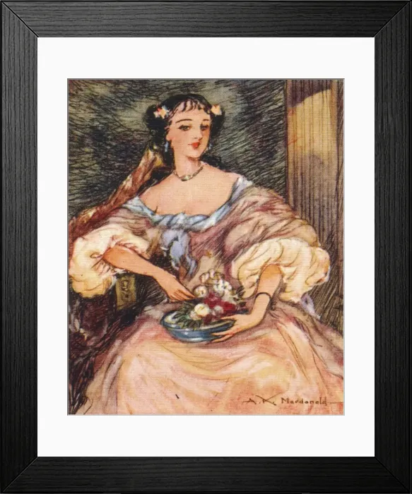 Framed Print : Barbara Palmer (nee Villiers), 1st Duchess of Cleveland, Countess of Castlemaine (1640-1709), 1937. Artist: Alexander K MacDonald Framed Print : Barbara Palmer (nee Villiers), 1st Duchess of Cleveland, Countess of Castlemaine (1640-1709), 1937. Artist: Alexander K MacDonald