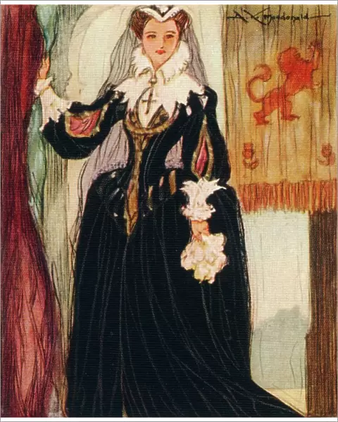 Mary, Queen of Scots, (1542-1587), 1937. Artist: Alexander K MacDonald