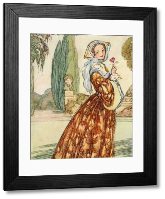 Framed Print : Anne Boleyn, (c1507-1536). wife and consort of Henry VIII, mother of Queen Elizabeth I, 1937. Artist: Alexander K MacDonald Framed Print : Anne Boleyn, (c1507-1536). wife and consort of Henry VIII, mother of Queen Elizabeth I, 1937. Artist: Alexander K MacDonald