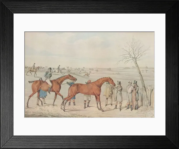 Framed Print : A Steeplechase: The Winner, 1827. Artist: Henry Thomas Alken Framed Print : A Steeplechase: The Winner, 1827. Artist: Henry Thomas Alken
