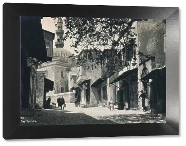 The Old Town of Rhodes, Greece, 1936