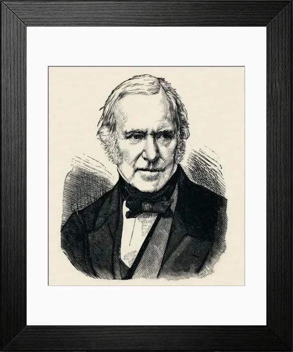 Framed Print : Stratford Canning, Viscount Stratford de Redcliffe, British diplomat, 1896 Framed Print : Stratford Canning, Viscount Stratford de Redcliffe, British diplomat, 1896