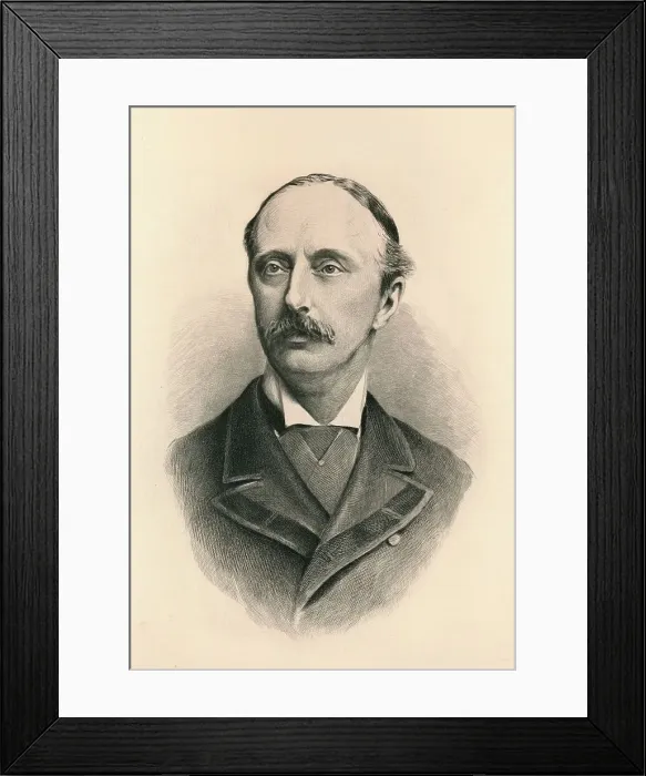 Framed Print : Edward Stanhope, (1840-1893), British Conservative Party politician, 1896 Framed Print : Edward Stanhope, (1840-1893), British Conservative Party politician, 1896