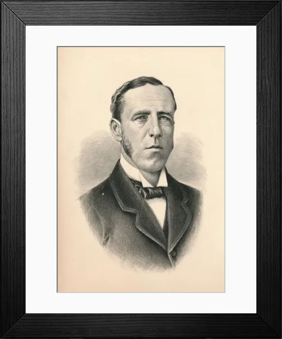 Framed Print : James William Lowther, 1st Viscount Ullswater (1855 -1949), Conservative politician, 1896 Framed Print : James William Lowther, 1st Viscount Ullswater (1855 -1949), Conservative politician, 1896