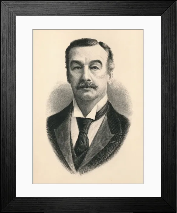 Framed Print : Charles Thomson Ritchie, 1st Baron Ritchie of Dundee (1838-1906) British businessman and Conserva Framed Print : Charles Thomson Ritchie, 1st Baron Ritchie of Dundee (1838-1906) British businessman and Conserva
