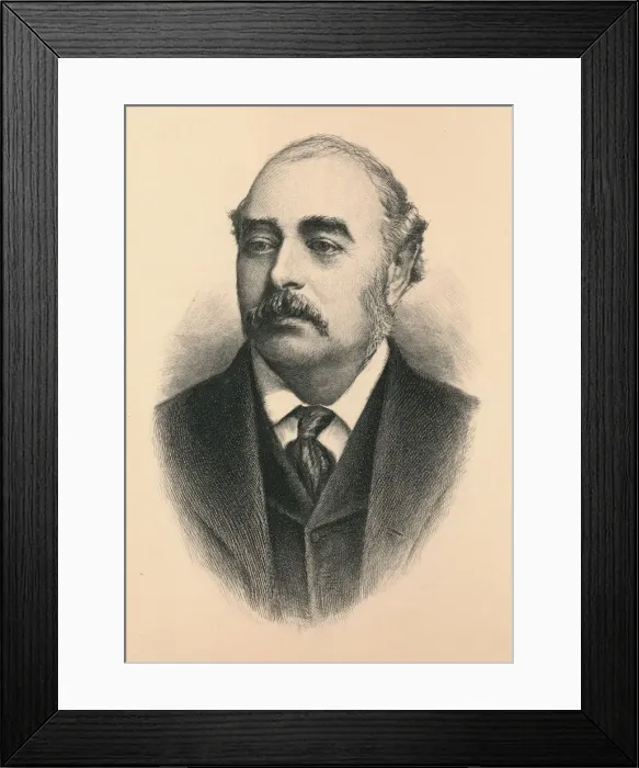 Framed Print : Sir Matthew White Ridley, 1st Viscount Ridley (1842-1904), British Conservative politician and sta Framed Print : Sir Matthew White Ridley, 1st Viscount Ridley (1842-1904), British Conservative politician and sta
