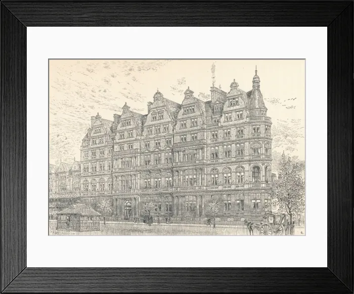 Framed Print : Constitutional Club, 1896 Framed Print : Constitutional Club, 1896
