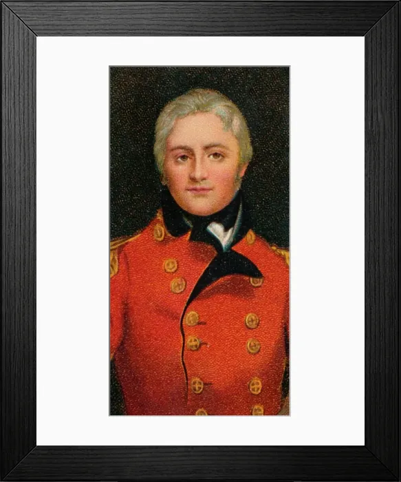 Framed Print : Lieutenant-General Sir John Moore (1761-1809), c1805. (1912) Framed Print : Lieutenant-General Sir John Moore (1761-1809), c1805. (1912)