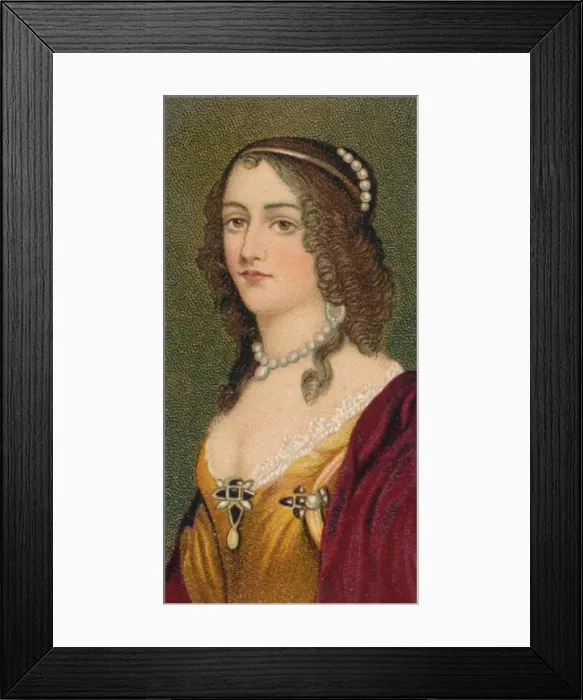 Framed Print : Elisabeth of the Palatinate, (1618-1680), 1912 Framed Print : Elisabeth of the Palatinate, (1618-1680), 1912