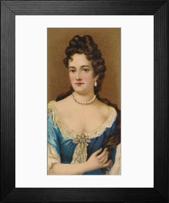 Framed Print : Queen Mary II (1662-1694), joint Sovereign of England, Scotland, and Ireland, 1912. Artist: Jan van der Vaart Framed Print : Queen Mary II (1662-1694), joint Sovereign of England, Scotland, and Ireland, 1912. Artist: Jan van der Vaart