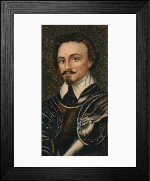 Framed Print : Sir Thomas Wentworth (1593-1641), 1st Earl of Strafford, 1912. Artist: Anthony van Dyck Framed Print : Sir Thomas Wentworth (1593-1641), 1st Earl of Strafford, 1912. Artist: Anthony van Dyck