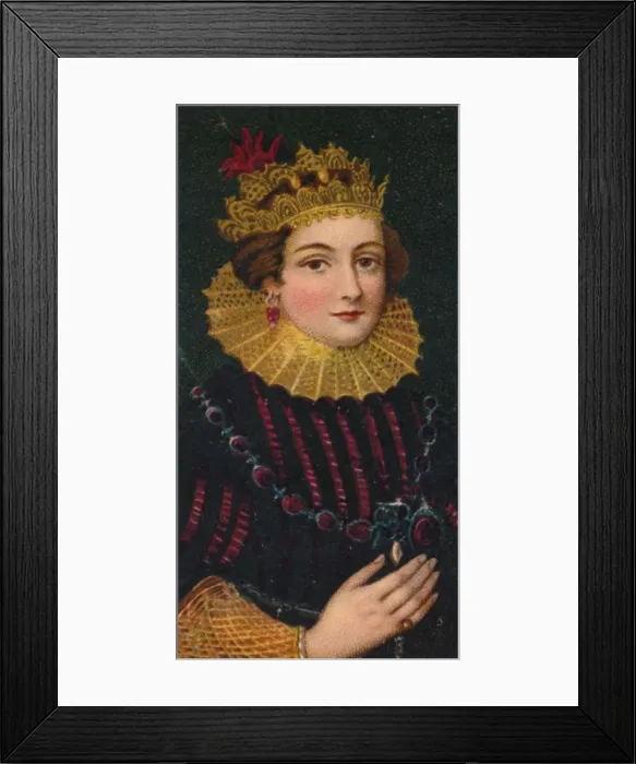 Framed Print : Elizabeth Wriothesley (nee Vernon), Countess of Southampton, 1912 Framed Print : Elizabeth Wriothesley (nee Vernon), Countess of Southampton, 1912